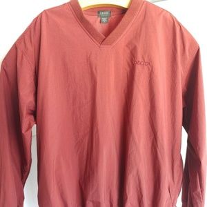 IZOD Sz XL Mens Golf V-Neck Windbreaker Pullover